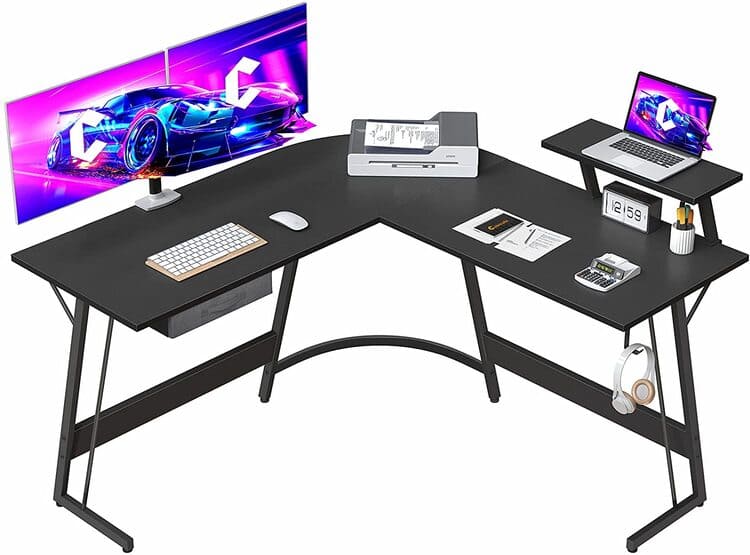  CubiCubi L Shaped Gaming Desk