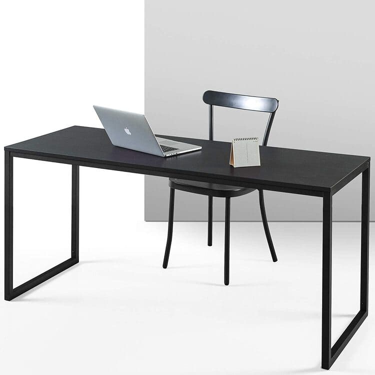  ZINUS Jennifer 63 Inch Black Frame Desk