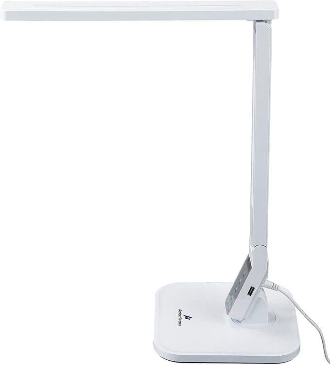 LED Desk Table Lamp, USB Charging Port