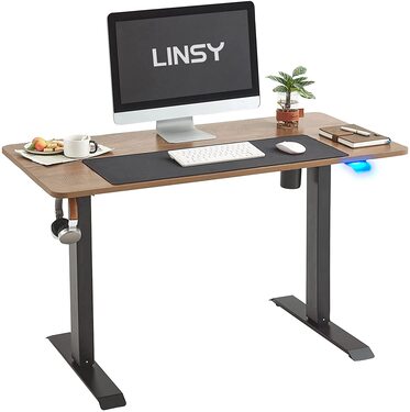 LINSY HOME Height Adjustable Electric Standing Desk