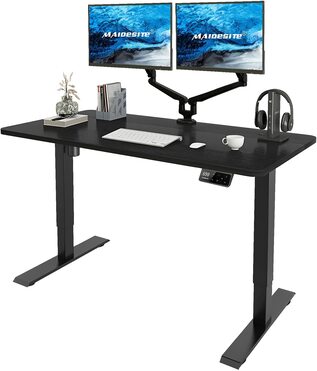 MAIDeSITe Adjustable Height Electric Standing Desk