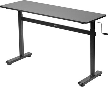 VIVO Height Adjustable 55 x 24 inch Standing Desk