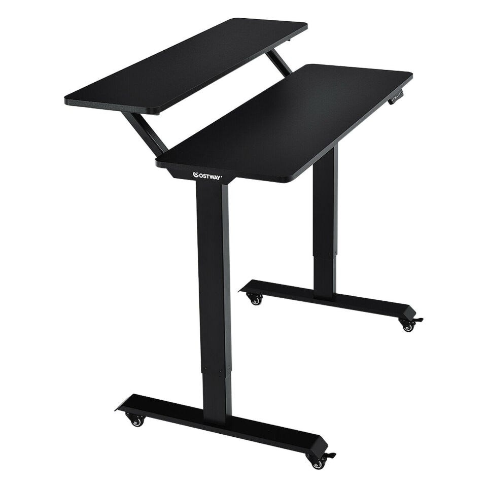 costway standing desk for tall people