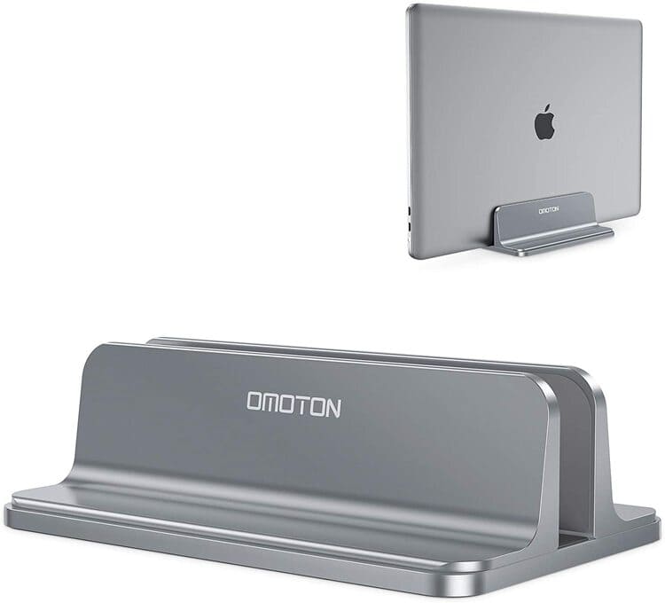 vertical laptop stand holder