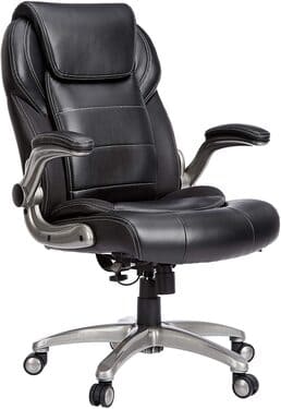 AmazonCommercial Ergonomic High-Back Bonded Leather Executive Chair