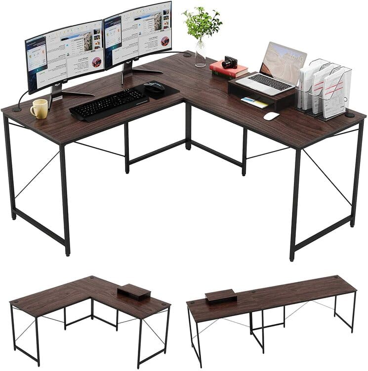 Bestier Modern L Shaped Desk