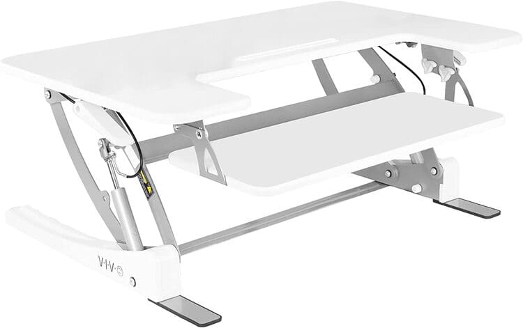 VIVO Height Adjustable 36 inch Stand up Desk Converter
