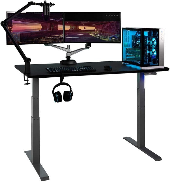 Vari Sit to Stand Gaming Desk – Adjustable Height Electric Standing Desk