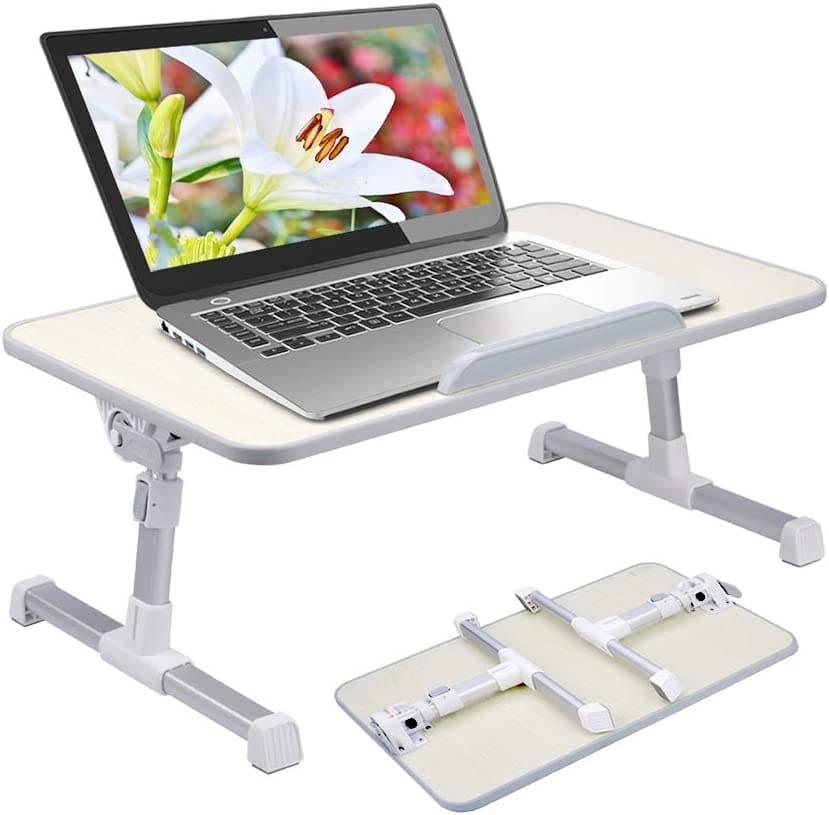 Neetto Height Adjustable Laptop Bed Table