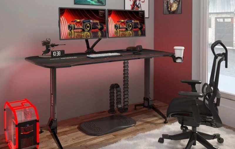 flexispot gaming desk review featured image