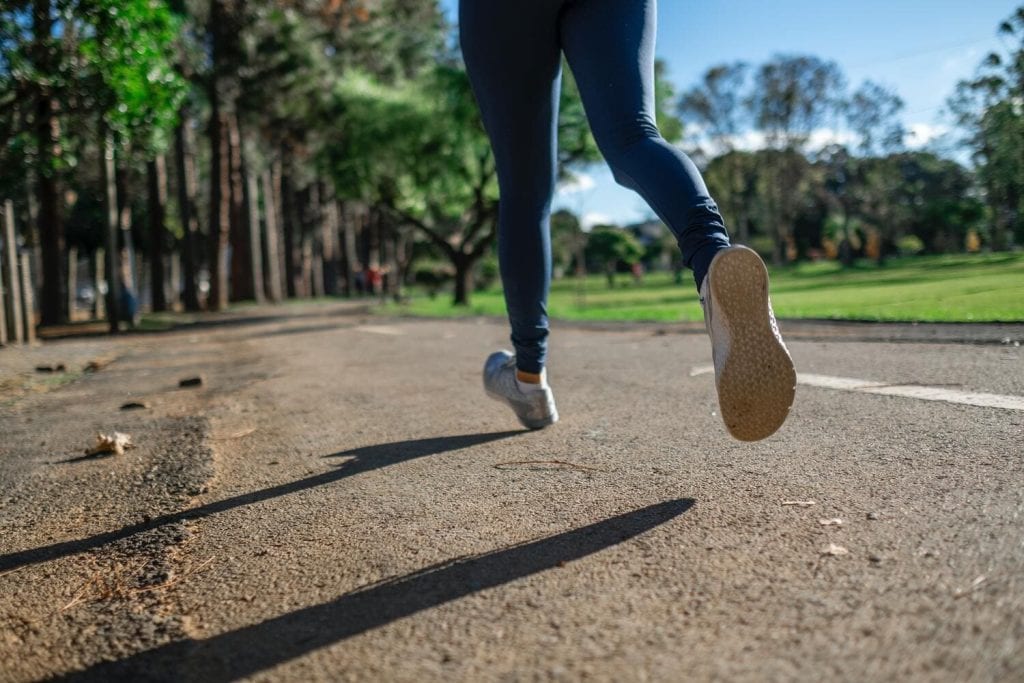 female runner